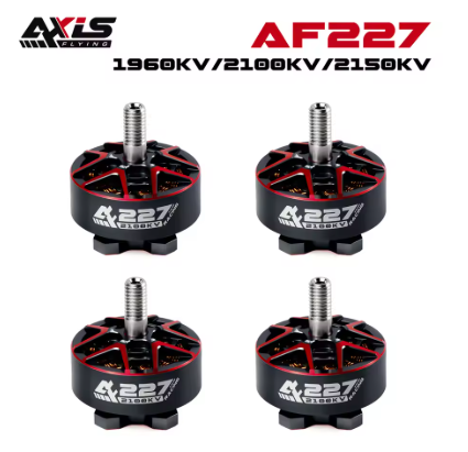 motores brushless Axiflying nuevo Motor sin escobillas AF227 1960/2100KV 6S motores brushless Axiflying nuevo Motor sin escobillas AF227 1960/2100KV 6S